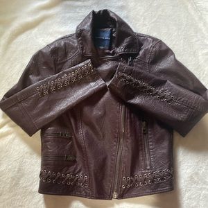 American Eagle Faux Leather Jacket
